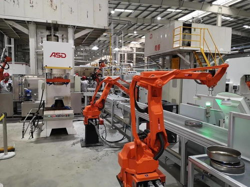 錢江機器人 愛仕達智能工廠 國產(chǎn)機器人規(guī)模化應(yīng)用新樣本